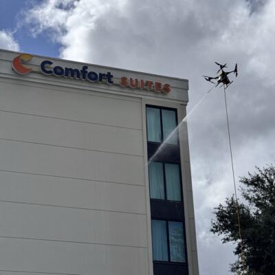 Window washing droan